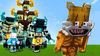 SHIN TAİLS VS TİTAN OVERWARDEN! | Minecraft