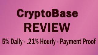 (NO LONGER PAYING)CryptoBase Review: A piggybank that pays 5% daily