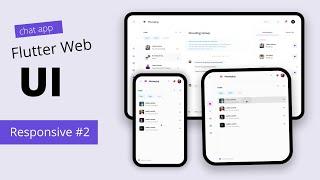 Flutter #Responsive UI Design Tutorial Scratch | Chat App  #2