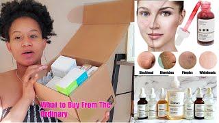 The Ordinary And Amazon Skin Care Haul | What to buy From the Ordinary for Am & PM Routine
