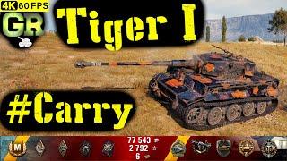 World of Tanks Tiger I Replay - 9 Kills 4.1K DMG(Patch 1.4.1)