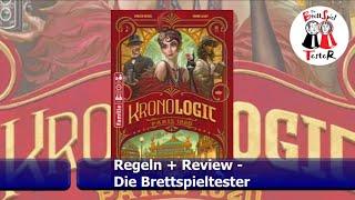 Kronologic Paris 1920 von Pegasus Spiele - Regeln + Review - Brettspiel - Die Brettspieltester