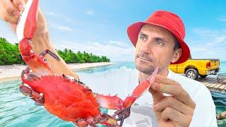 Эта Рыбалка Чуть Не Стала Последней! | Ловлю Краба на Ловушки с AliExpress. В Поисках Еды