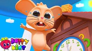 Hickory Dickory Dock |Nursery Rhymes | Kids Songs for Children | Discovery Kids TV