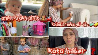 OYUN PARKINA GİTTİK  | KÖTÜ HABER  | KOLTUKLAR MİSS GİBİ OLDU 