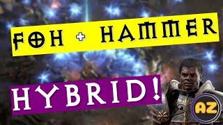 FoH + Hammer HYBRID build guide - Almost a PERFECT build! Diablo 2 Resurrected