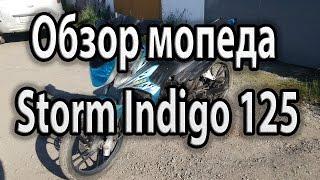 Обзор мопеда Storm Indigo 125