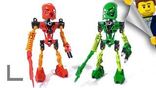 Обзор наборов Lego Bionicle #8534/8535 Таху/Лива (Tahu/Lewa) [Тоа Мата: Часть 1]