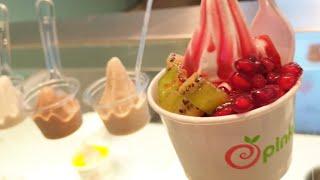 Pinkberry | Original | Frozen Yogurt | Villaggio Mall | Resturant | Doha Qatar |explore | 4k |بنكبري