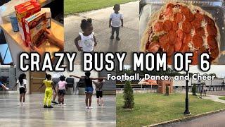 *NEW VLOG* MOM OF 6| WORK TO PRACTICE| COOK WITH ME| KIDS DOES THE GROCERY HAUL| CleoshaaaJ