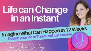 Life Can Change in an Instant - How to cope with change.