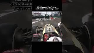 When Kimi Raikkonen Lost On The Track in Brazil...