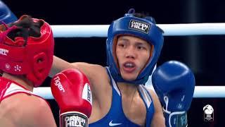 Badalian Robert (RUS) vs Tashkenbay Sanzhar (KAZ) 49 kg / AIBA Youth World Boxing Championships 2021