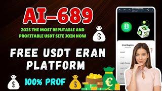 New Platform USDT Mining Site || Best Project 2025 Honest Review