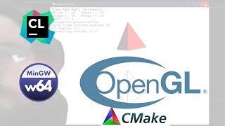 How To Set Up OpenGL (and freeglut) on MinGW w/ CLion + Run Demo Programs | Game/3D programming