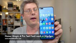 Honor Magic 4 Pro Test Fazit nach 4 Wochen