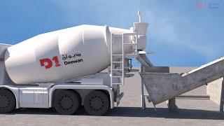 Concrete Wet Reclaimers Deewan Equipment Work | Concrete Wet Reclaimers 3D Video