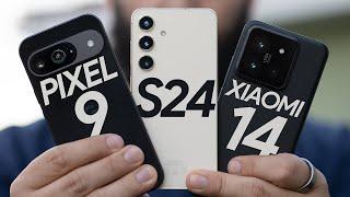 Pixel 9 vs Xiaomi 14 vs S24, ¿cuál es el mejor Android compacto?