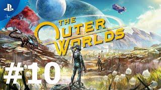 The Outer Worlds. #10. Оружие бездны - уменьшающий луч. Прохождение без комментариев.