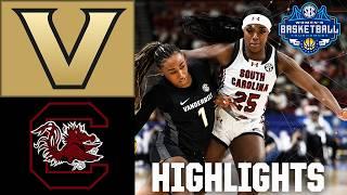 SEC Quarterfinals: Vanderbilt vs. South Carolina | Full Game Highlights | ESPN College Basketball