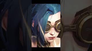 JINX LISTENING TO GET JINXED LULW  | ARCANE #shorts #arcane #leagueoflegends