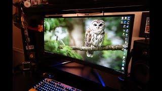 Acer X34 review - 100Hz 1440p ultrawide gaming monitor - By TotallydubbedHD