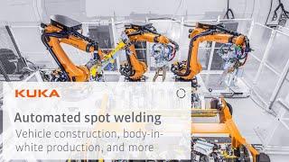 KUKA Robotics Spot Welding TechCenter Bavaria, Germany - Walkthrough