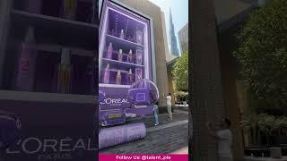 L'Oréal Paris launched an eye-catching CGI advertising campaign in Dubai #lorealparis #dubai #cgi