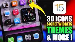 iOS 15 Home Screen Setup - 3D Icons, Secret Widgets, Themes & More !