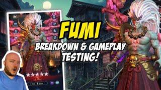 FURUKOTOFUMI (a.k.a FUMI) Bloodcraft Legends Champion Breakdown & Gameplay Testing!