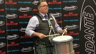 World Solo Snare Drumming Championships 2023.Final M S R. Steven McWhirter