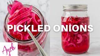 Pickled Onions - Cooking With Ayeh