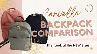 Canvelle Backpack Comparison | NEW Sizes!