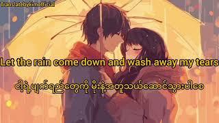 Céline Dion - A New Day Has Come / lyrics ( mmsub/Myanmar Subtitles )