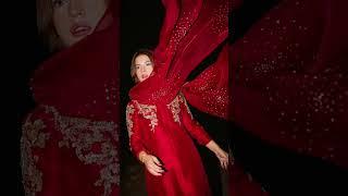 Dananeer mubin from MSM stunning look in red colour #celebrity #dananeermubeen #cute #fashion