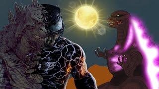 SHIN GODZILLA vs EVOLUTION of VENON GODZILLA: Epic Fight Scene