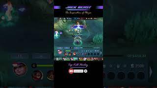 Funny Moments Hero Harley Part 541 - Mobile Legends #shorts #mobilelegends