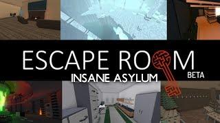 Insane Asylum Walkthrough | Escape Room | Roblox