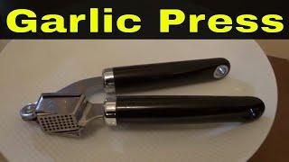 How To Use A Garlic Press-Easy Tutorial