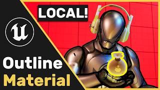 UE5 Tutorial : Local Outline material