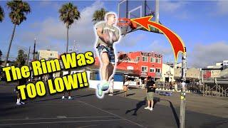 Donovan Hawkins DESTROYS Venice Beach Dunk Session 9'9"