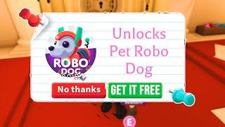 How to GET a FREE ROBO DOG in Adopt Me