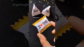Cute Gift Idea for DAD ️/Last minute gift idea/chocolate gift #shorts #diy #trending #gift