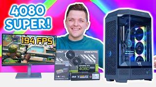 Best RTX 4080 Super Gaming PC Build 2024!  [Testing NVIDIA's $999 GPU in 10+ Titles]