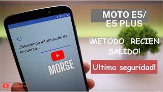 Cómo eliminar la cuenta de google Moto e5, ÚLTIMA SEGURIDAD!!! Método 100% EFECTIVO, Abril 2024!