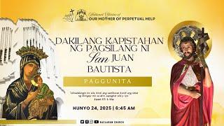 Baclaran Church: Dakilang Kapistahan ng Pagsilang ni San Juan Bautista