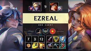 Ezreal ADC vs Miss Fortune: Godlike - VN Challenger Patch 14.24