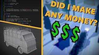 How I made my FIRST GAME and how much MONEY I made - Devlog