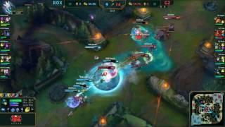 ROX vs G2 - Smeb Kennen Ult WORLDS 2016