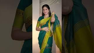 Heritage Thread Bengal Cotton Saree by Sutisancha